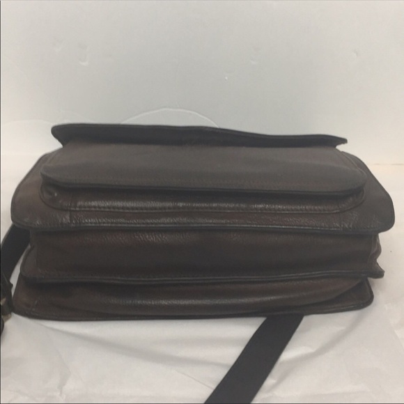 Fossil leather Briefcase/Shoulder bag - Picture 5 of 11